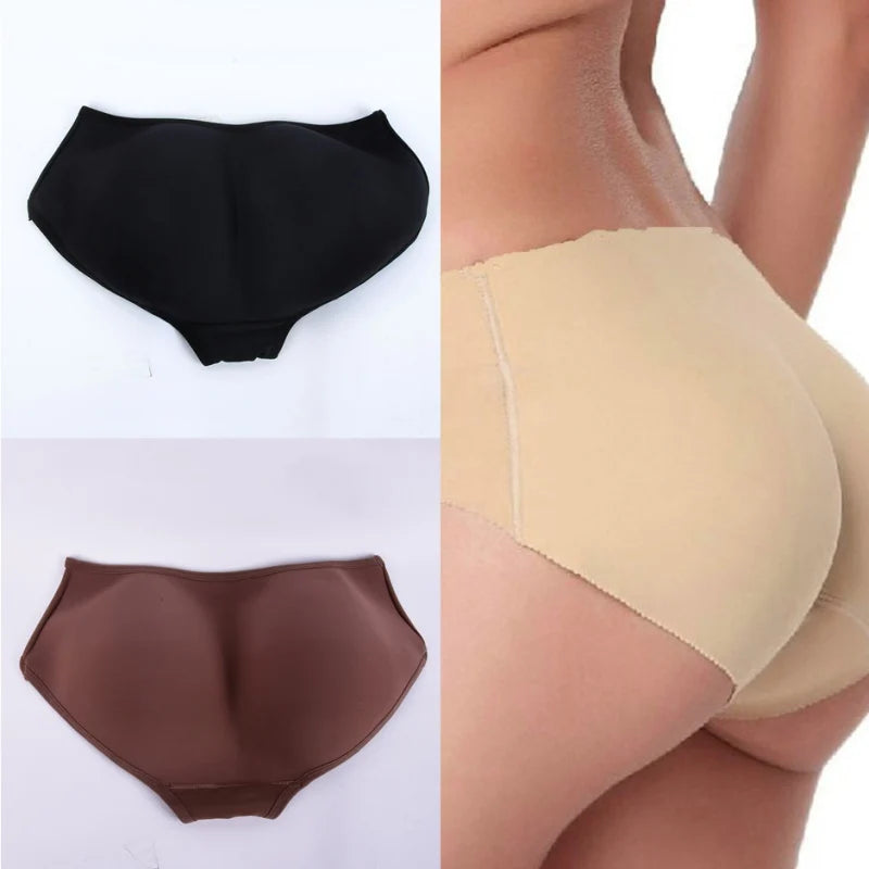 Female Underpants Nylon Low Waist Traceless Pads Comfortable Panties Sports Style Women Breathable Lifting Buttocks Underpants