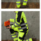 workwear mens jacket working cargo pants men High Visibility work suit with Reflective tapes