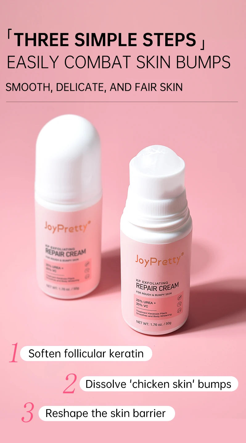 JoyPretty Chicken Remover Skin Care Body Cream Keratosis Pilaris Treatment Skin Repair Body Lotion Moisturizing Whiten Body Care