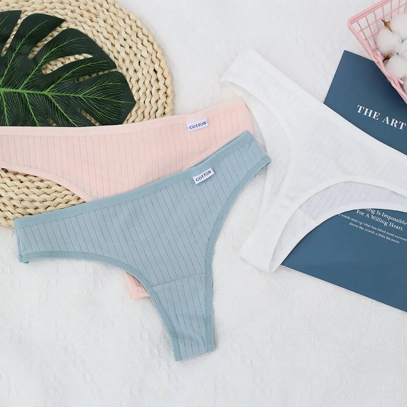 Women's V Waist Underwear Plus Size Briefs Ladies Low-Rise Underpants Comfortable Panties Lingerie