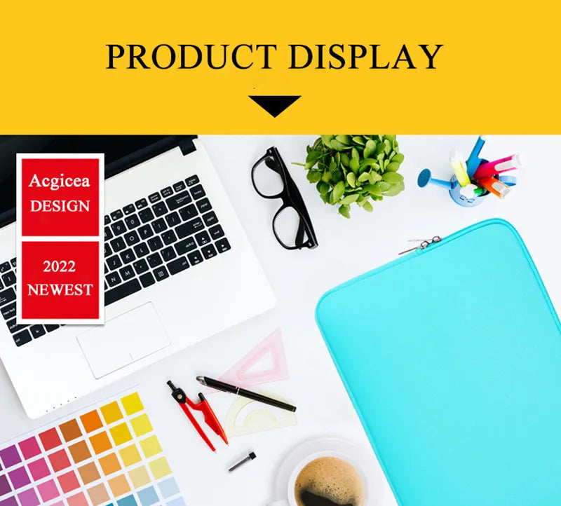 11-15.6 inches Soft Laptop Bag Sleeve For Xiaomi HP Dell Lenovo Macbook Air Pro Notebook Computer Case Cover Laptop Accessories