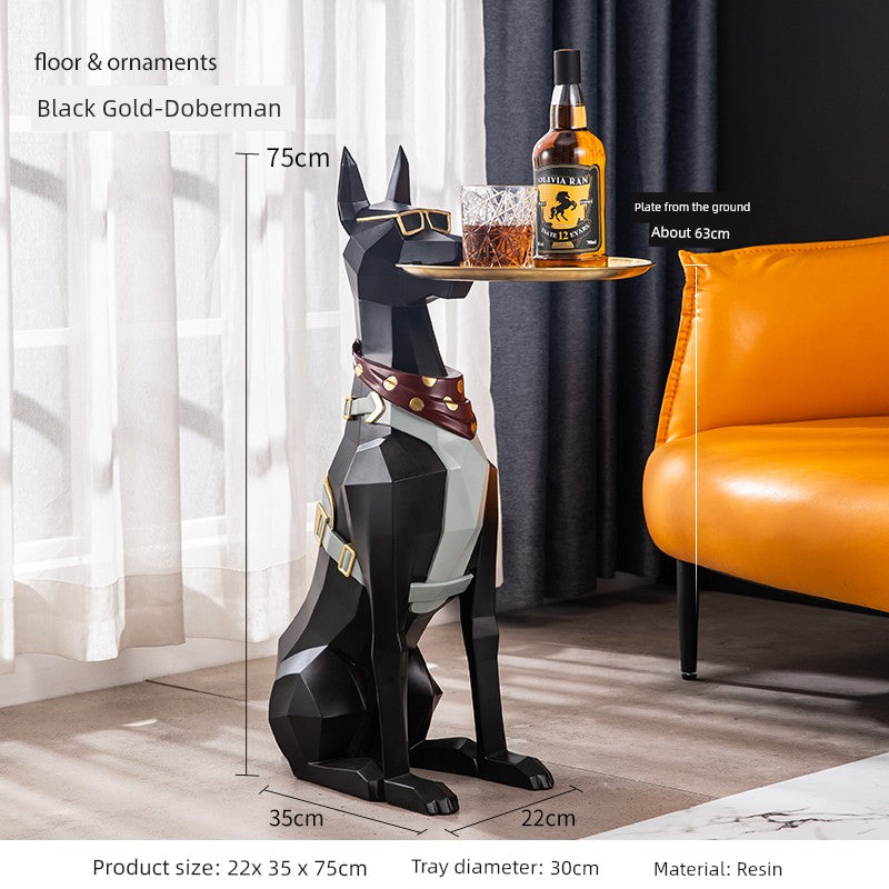 Violent Bear Living Room Large Dog Fancy Niche Style Ornaments