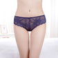 Women Briefs Sexy Full Lace Panties Hollow Out Low-waist Female Shorts Soft Solid Color Breathable Underwear Fast Ship 3pcs/lots