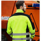 workwear mens jacket working cargo pants men High Visibility work suit with Reflective tapes