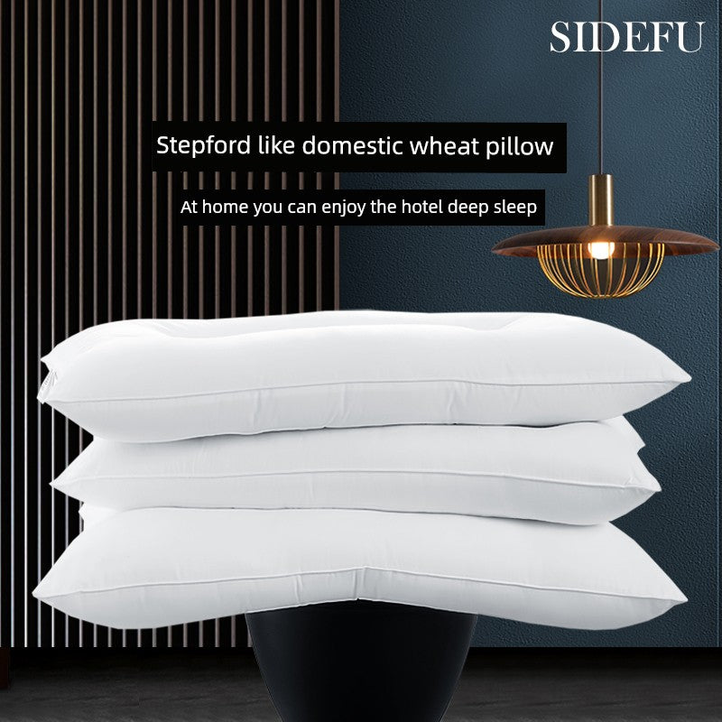 Sidford Home Buckwheat Pillow Seven Hotel Pillow Hanquan Court Season Special Pillow Core Cervical Support Sleep