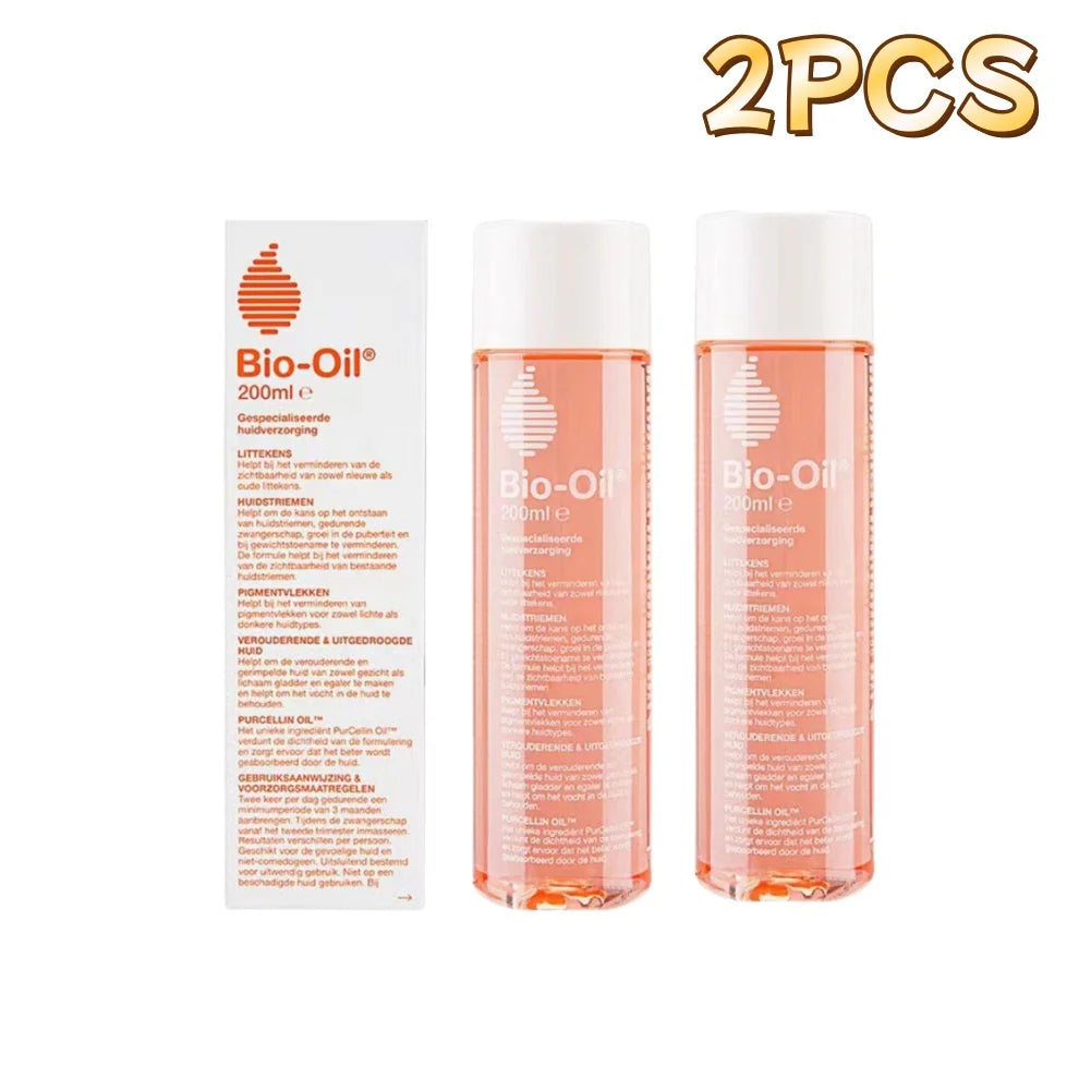 Bio-Oil Body Skin Care Essential Oil Fades Stretch Marks Fades Facial Fine Tattoos Body Skin Oil Improves Uneven Skin care
