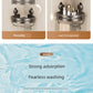 Wall-Mounted Wash Basin Toilet Triangle Basket Shelf Suction Cup