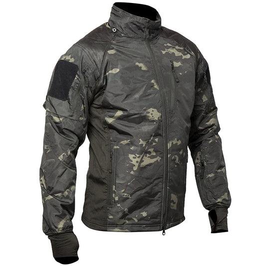 Tactical Jacket Men Outdoor Jacket Army Combat Jackets Mens Hooded Bomber Coats YAF Winter Jacket Hiking Hunting Jacket