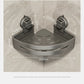 Suction Cup Punch-Free Corner Toilet Bathroom Storage Rack