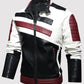 Men's PU leather coat thickened biker jacket