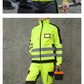 workwear mens jacket working cargo pants men High Visibility work suit with Reflective tapes
