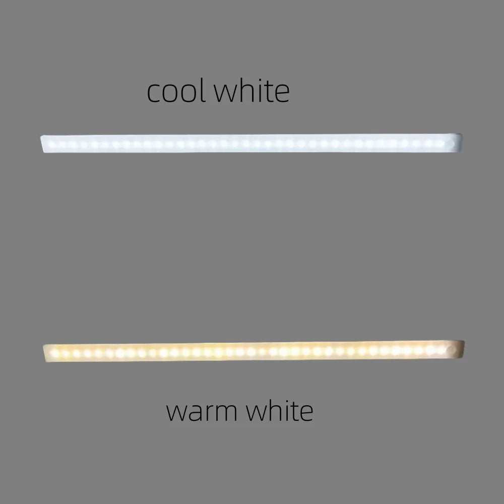 Wireless LED Motion Sensor Night Light with Magnetic Stripe USB Rechargeable For Kitchens, Closets, Stairs and Hallways