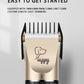 Dog Hair Clipper Pet Hair Trimmer Set Puppy Grooming Electric Shaver Ceramic Blade Cat Accessories Cordless Charging Professiona