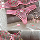 Night Beautiful Sexy Women 2 Piece floral Embroidery Underwear Sexy Erotic lingerie underwear Set
