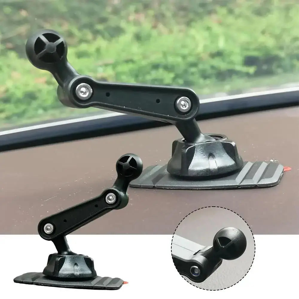 Universal 17mm Ball Head Car Dashboard Self Adhesive Base 360 Degree Rotation Phone Holder Cellphone Support Bracket Accessories