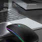 Tablet Phone Computer Bluetooth Wireless Mouse Rechargeable RGB Backlight Mice for iPad PC Laptop Tablet Phone 2.4GHz USB Mouse