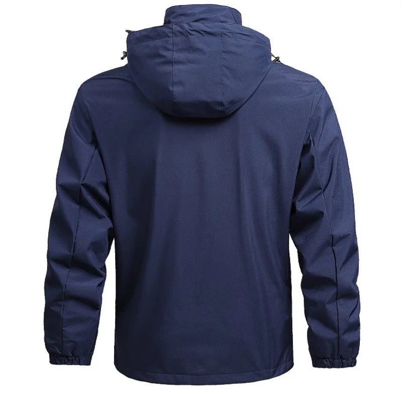 New Outdoor Jacket Men's Tactical Hunting Jacket Men's Autumn Casual Waterproof Windbreaker Coat Pocket Motocycle Clothes