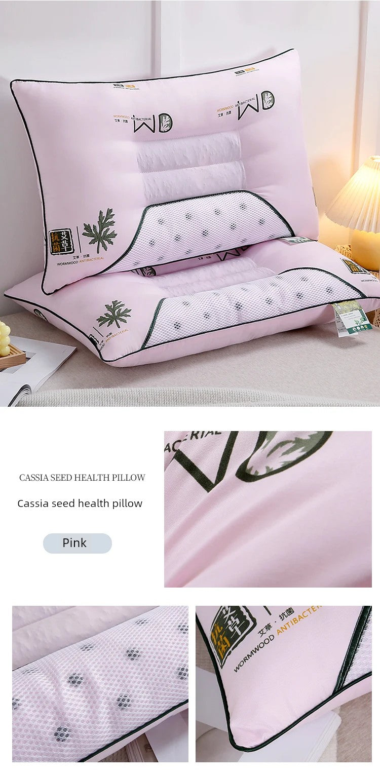 Send Pillowcase Argy Wormwood Ketsumeishi Pillow Case and Pillow Core Set For Home a Pair of Cervical Support for Sleeping Adults