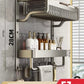 Bathroom Integrated Storage Rack Towel Rack Wall-Mounted Punch-Free Wall Bathroom Toilet Storage Washstand