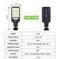 72/108 COB Sensor Solar Lights Outdoor LED Street Garden Solar Lamps 3Modes Waterproof Motion Sensor Remote Control Wall Light