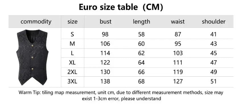 Medieval Vampire Cosplay Costume Steampunk Jacket Vest Coat Victorian Ghost Gothic Blazer Suits Stand Collar Trench Men's Shirt