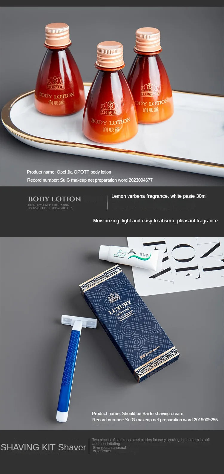 Legend Series Hotel Disposable Toiletries Set Hotel Toothbrush with Toothpaste Guest Room Supplies 20pc 50pc