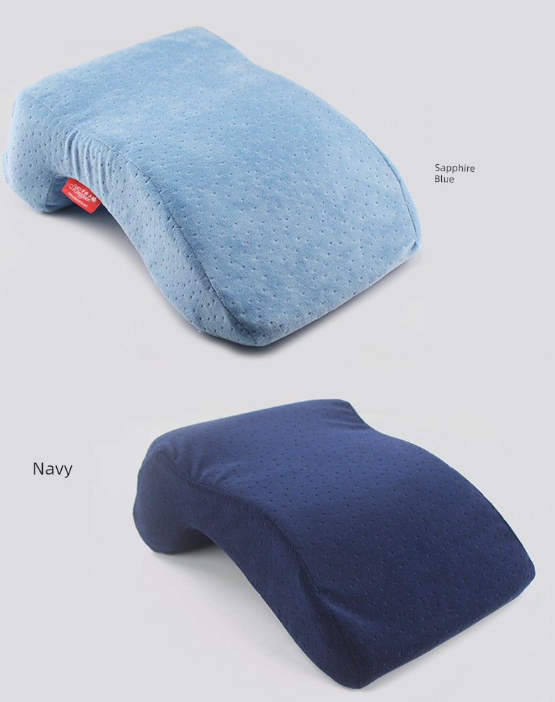 Ice Silk Afternoon Nap Pillow Stomach Sleeper Pillow Office Primary School Student Stomach Sleeper Pillow Lunch Break Sleeping Artifact Pillow Boys Style Summer