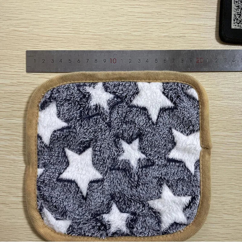 Soft Sleep Mat for Hamster Pet Pee Pad Puppy Kitten Blanket Bed Mat Guinea Pig Plush Mat Bed Small Animal Mat for Rabbit Hamster