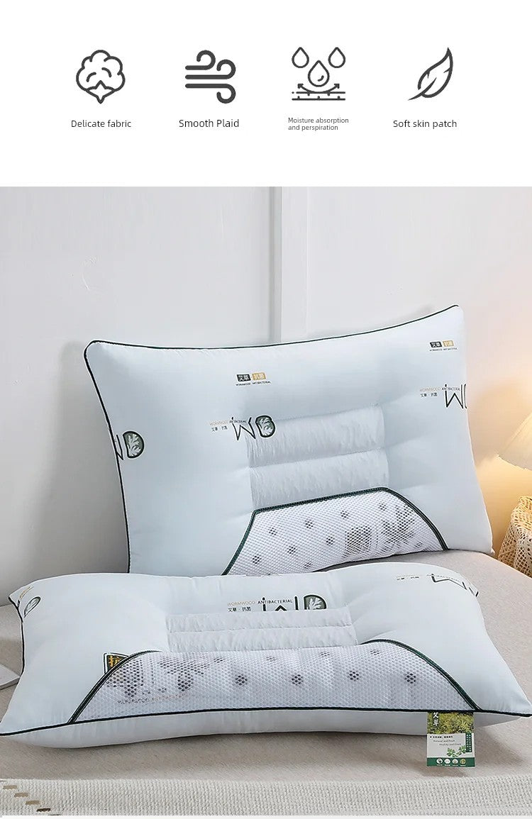 Send Pillowcase Argy Wormwood Ketsumeishi Pillow Case and Pillow Core Set For Home a Pair of Cervical Support for Sleeping Adults