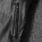 Vintage Black Brown Real Cowhide Genuine Leather Jacket Real Fur Men's Leather Jacket Bomber Men Leather Jacket Motorcycle Coat