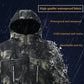 Fleece Hooded Tactical Jacket Mens Winter Camouflage Cotton Padded Thick Parkas Outdoor Waterproof Coat Casual Windproof Jacket