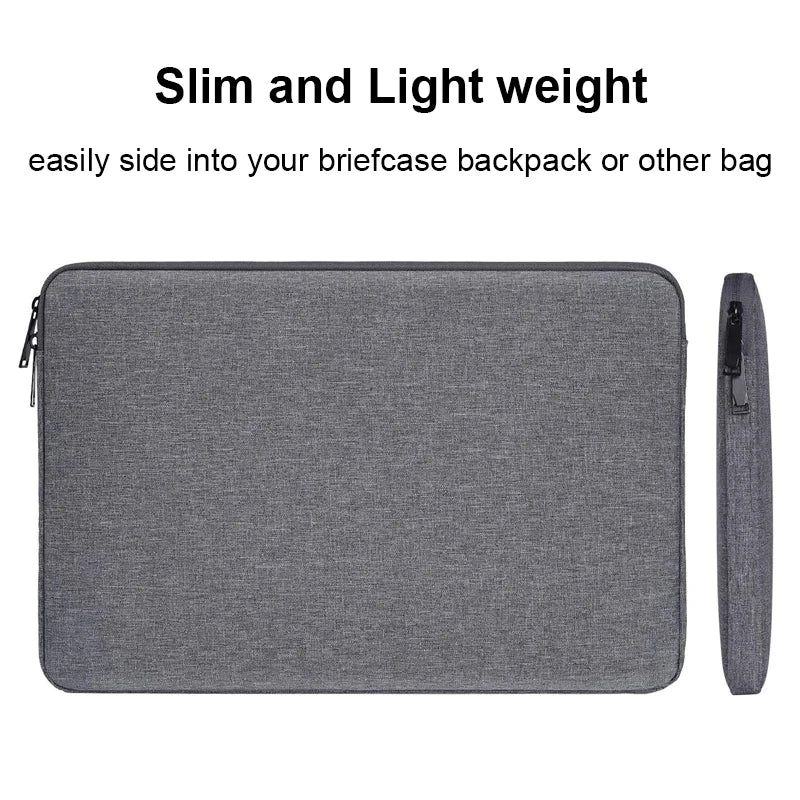 Portable Laptop Sleeve Bag Case Soft Cover 11 12 13 14 15 15.6 Inch for Macbook Huawei Xiaomi HP Dell Lenovo Laptop Handbag