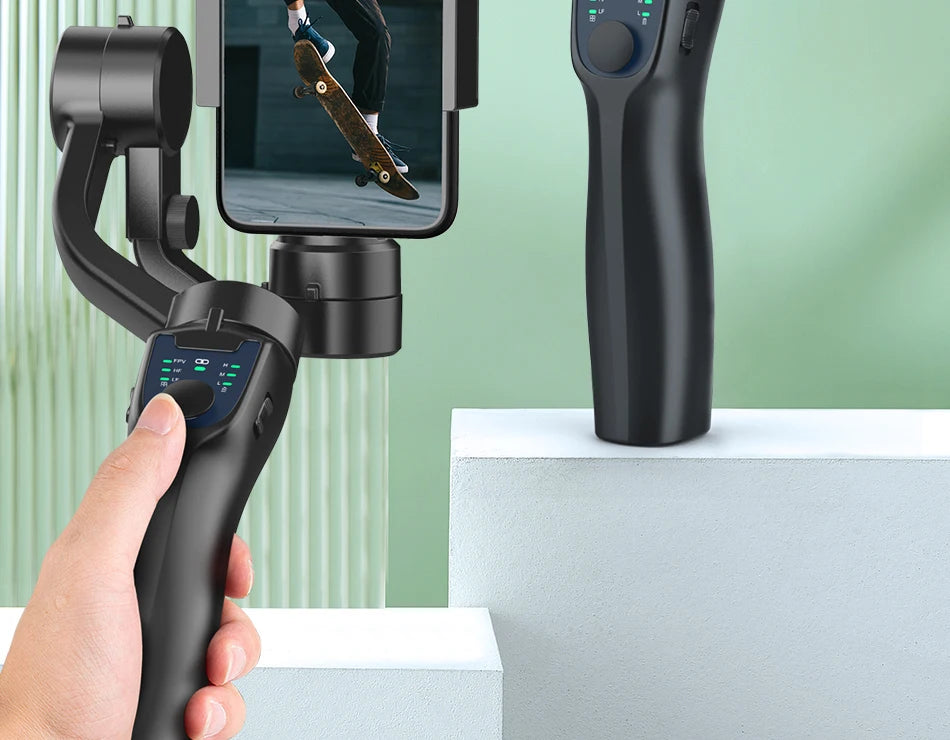 F8 Handheld 3-Axis Gimbal Phone Holder Anti Shake Video Record Stabilizer for Xiaomi iPhone Cellphone Smartphone