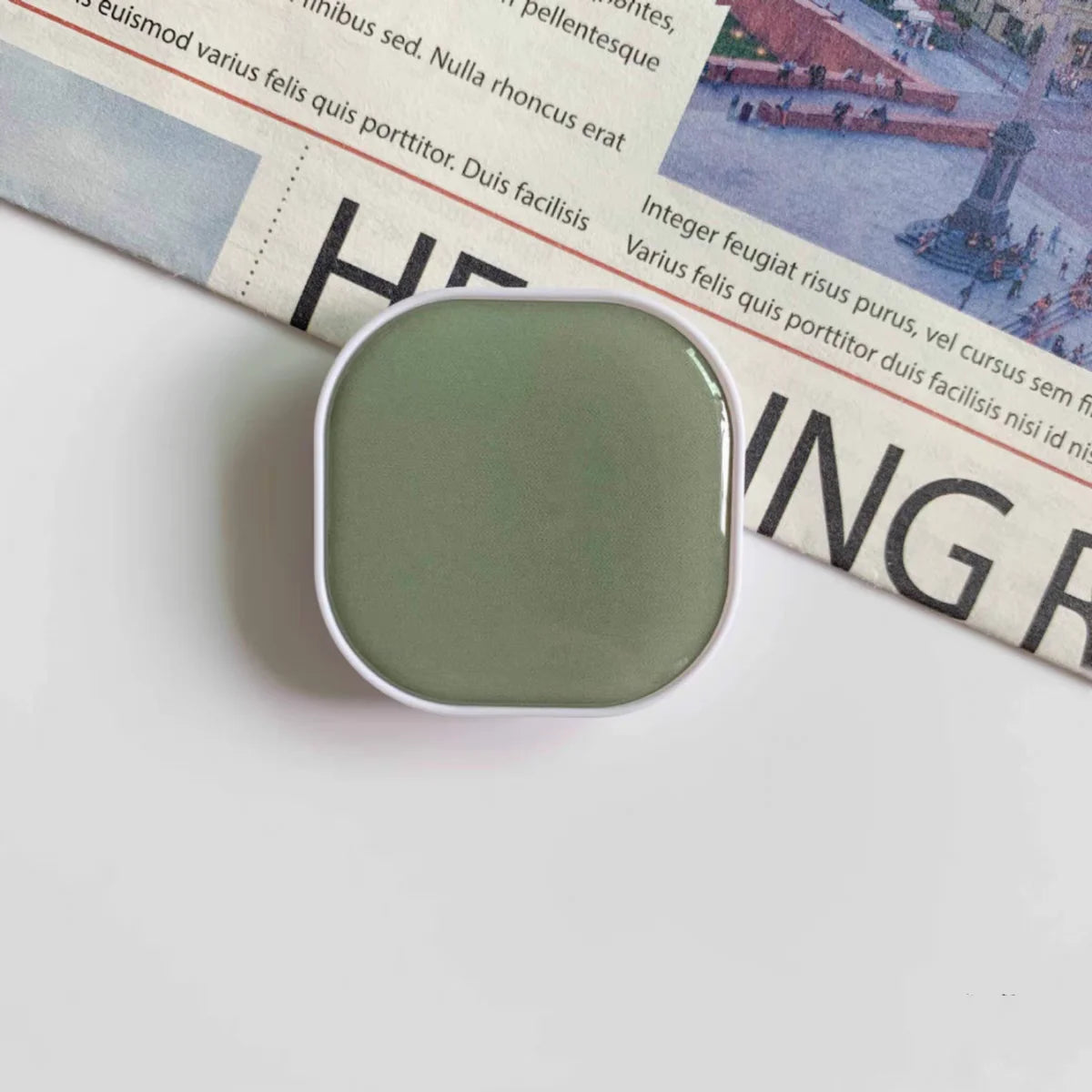 Cute Square Popping Sockets Grip Phone Holders Finger Ring Holder Griptok Stand Back Cover Clip Sticker Cellphone Accessories