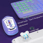 Wireless Keyboard and Mouse Combo Backlit ,Rechargeable Full-Size Illuminated Wireless Keyboard and Mouse Set, 2.4Ghz Keyboard