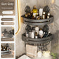 Suction Cup Punch-Free Corner Toilet Bathroom Storage Rack