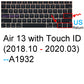 Keyboard Cover for Macbook Air 13 M3 15 Pro 14 M4 13 M2 16 Retina 11 Silicone Protector Skin Case A3113 A3114 A2681 A3401 A3185
