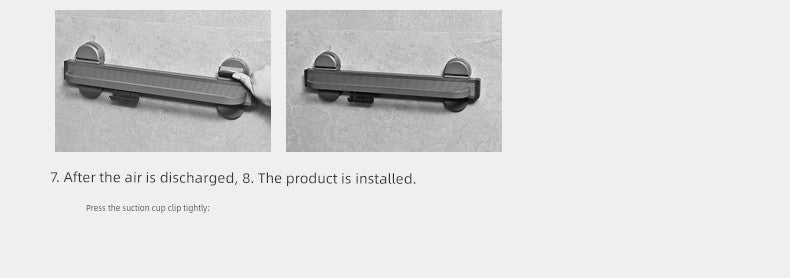 Retractable Bath Towel Rack Clothes Toilet Punch-Free Suction Cup