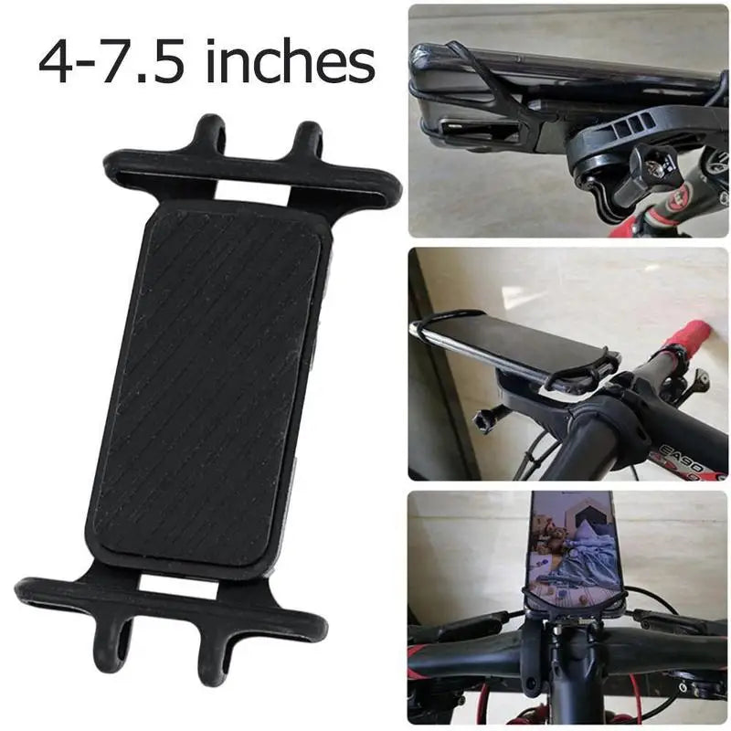 For Sram Garmin SRAM Bike Mobile Phone Holder High Elastic Silicone Bicycle Cellphone Holder Mount Motorcycle Shockproof
