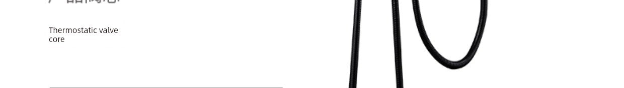 Copper Constant Temperature Black For Home Supercharged Shower Head