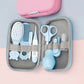 8PCS Child Care Cleaning Set Nail Clippers Comb Massage Soft Bristle Brush Set Kit