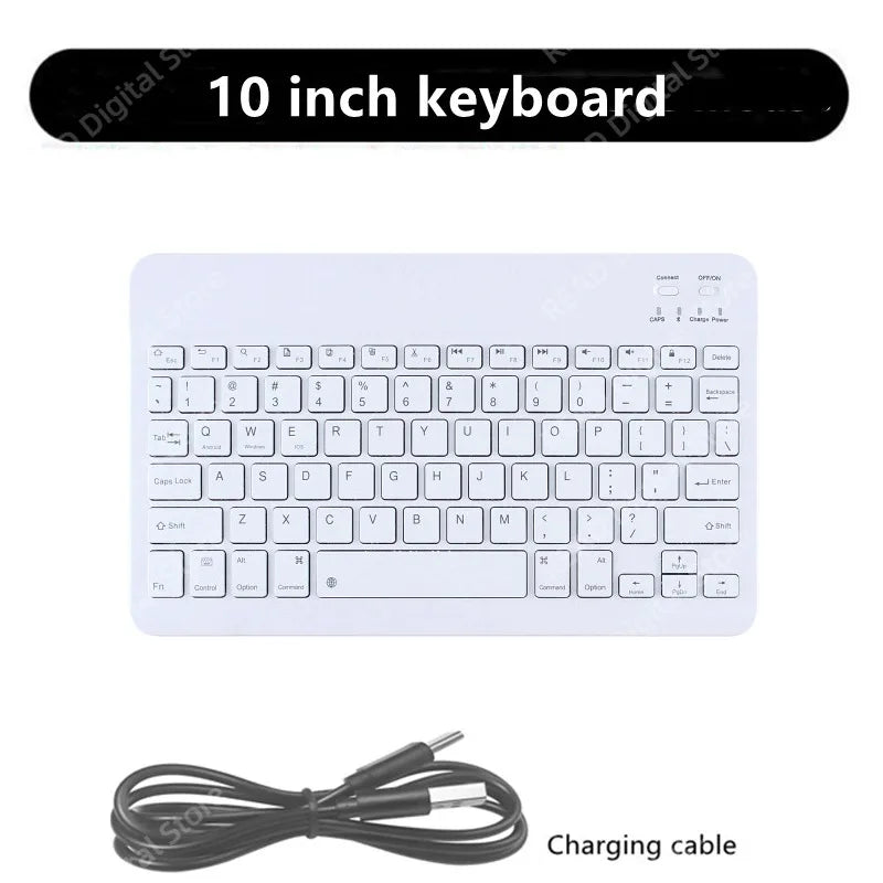 Bluetooth-compatible Keyboard and Mouse For iPad Xiaomi Tablet Mini Wireless Rechargeable Keyboard For Android IOS Windows