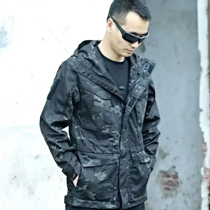 M65 UK  Men Autumn Flight Pilot Coat  Clothes Casual Tactical Hoodie Hunting Field Jacket Windbreaker Waterproof Jackets