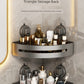 Suction Cup Punch-Free Corner Toilet Bathroom Storage Rack
