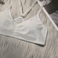 Women's underwear beautiful back no steel ring bra white lace new spring and summer collection for girls MR2583