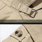 2025 Spring and Autumn men's coat Men's casual cotton Jacket men's mid-length trench coat men's jacket