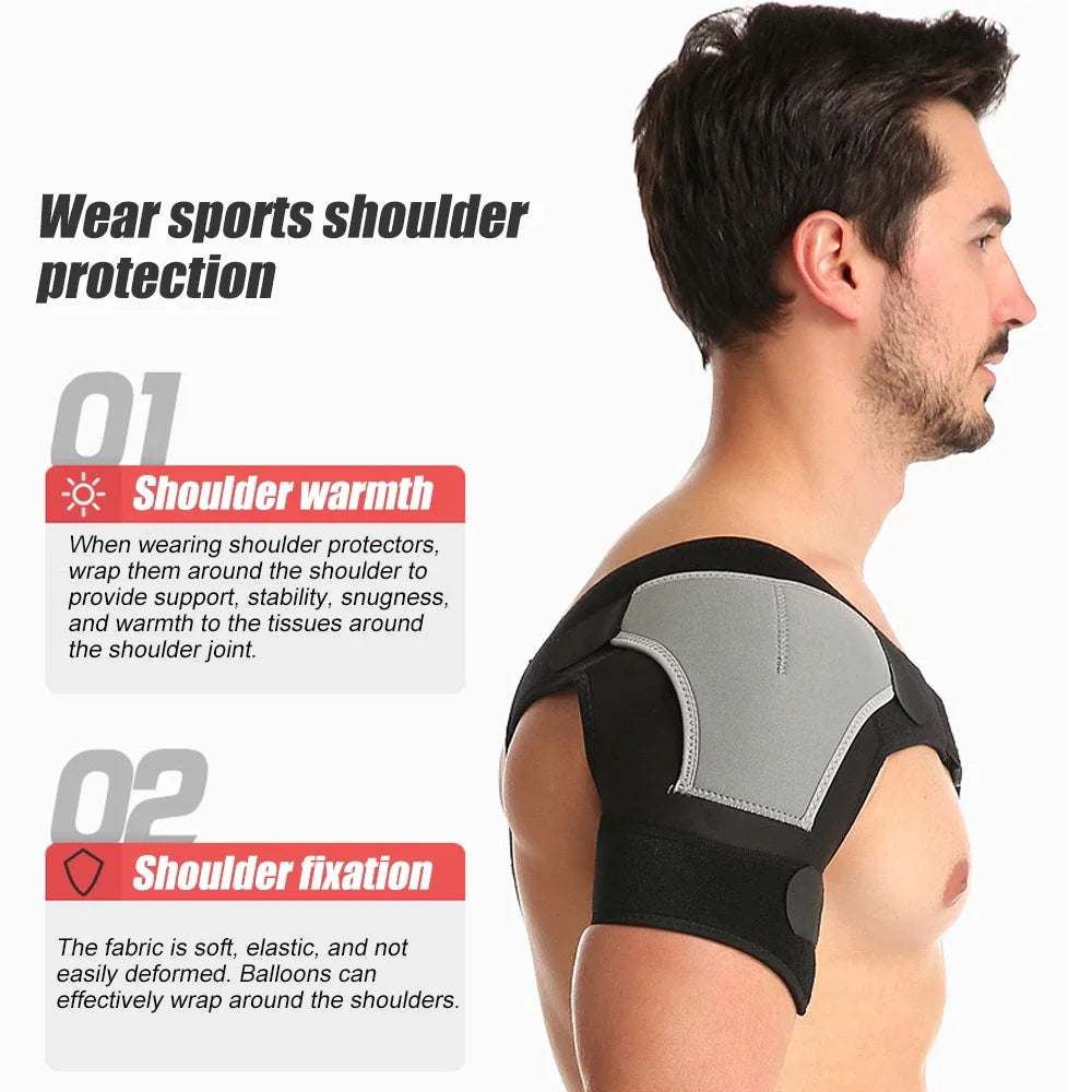 Shoulder Brace for Torn Rotator Cuff, Shoulder Pain Relief, Support & Compression, Sleeve Wrap for Shoulder Stability & Recovery