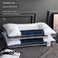 Adult Cassia Seed Pillow Case and Pillow Core Set Home a Pair of Pillow Core Protection Isolation Layer Cervical Support Sleep