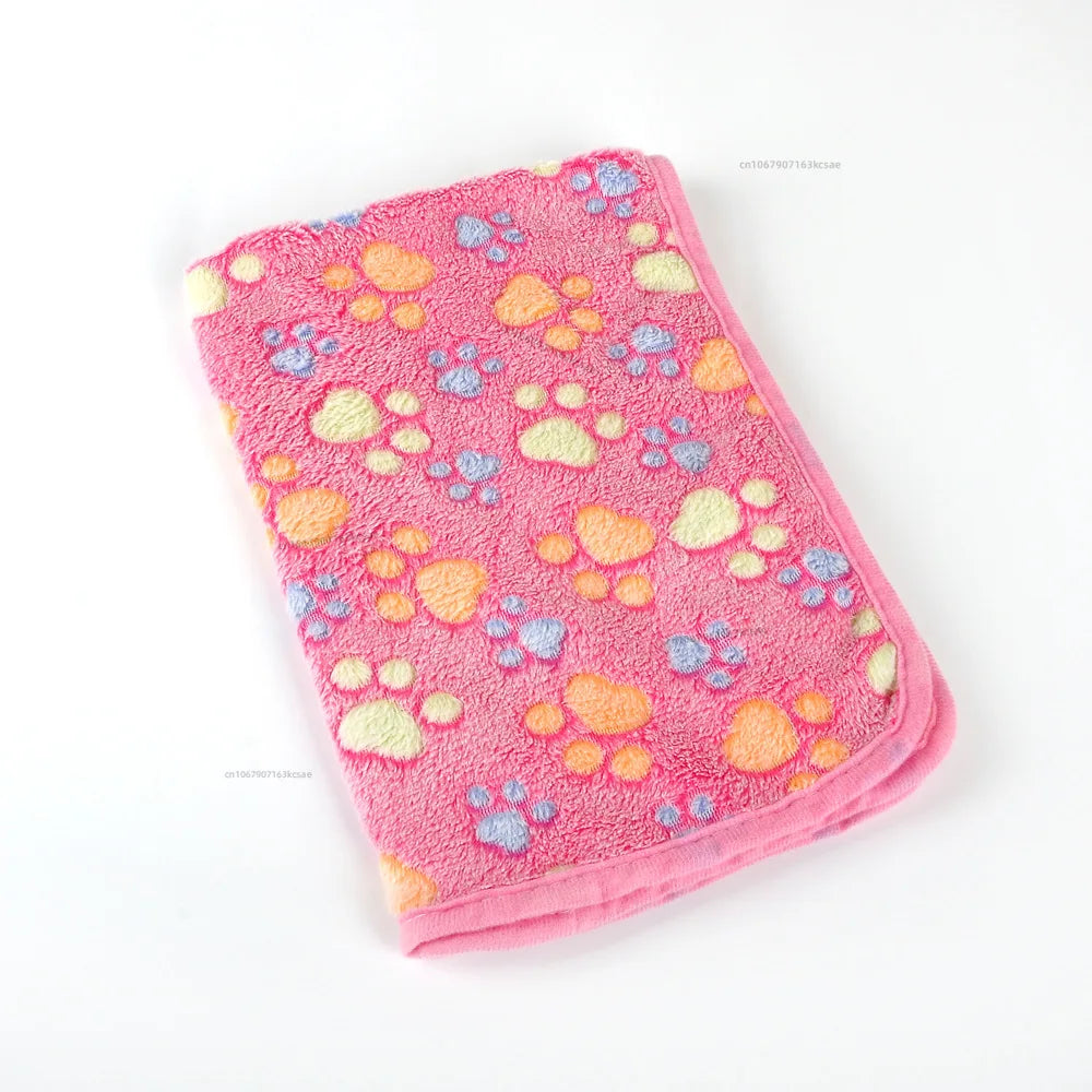 Soft Sleep Mat for Hamster Pet Pee Pad Puppy Kitten Blanket Bed Mat Guinea Pig Plush Mat Bed Small Animal Mat for Rabbit Hamster