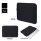 11-15.6 inches Soft Laptop Bag Sleeve For Xiaomi HP Dell Lenovo Macbook Air Pro Notebook Computer Case Cover Laptop Accessories